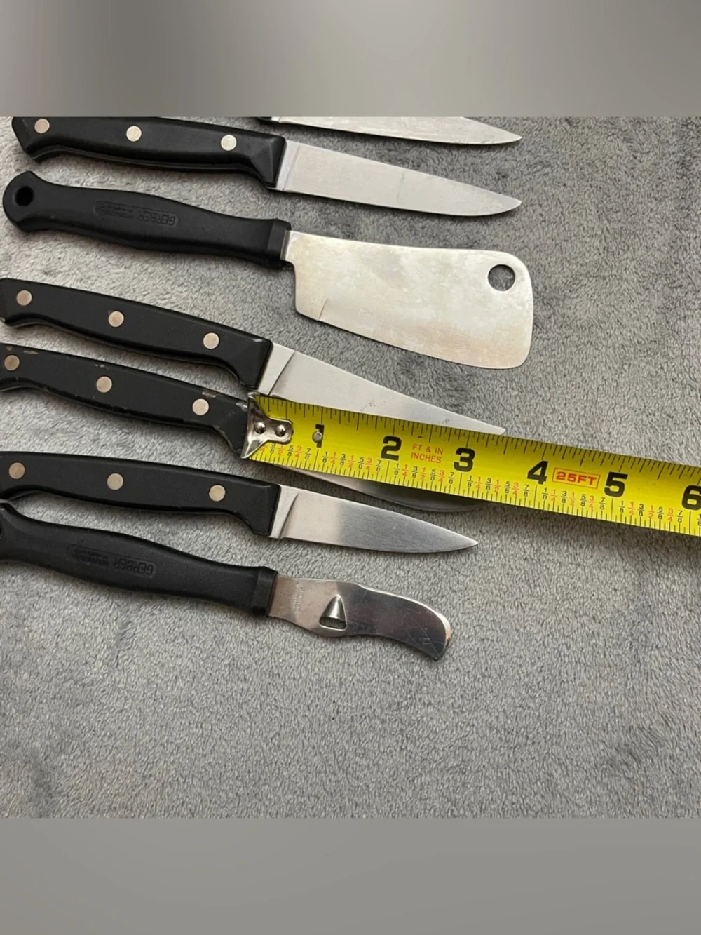 Vtg Gerber Legendary Blades Balance Plus Knifes Lot Of 9